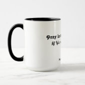 Mug Priez sur le lieu de travail ! (Gauche)