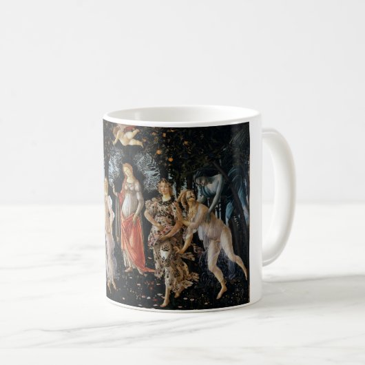 Mug Primavera, Sandro Botticelli, 1482 (Devant droit)
