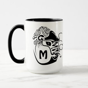 Mug Primitive Chambered Nautilus Monogram