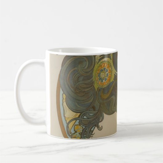 Mug Primrose par Alphonse Mucha (1899) (Gauche)