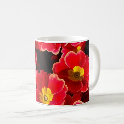 Mug Primula au printemps (Devant droit)