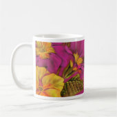Mug Primula floral art "La plus grande tante du mo (Gauche)