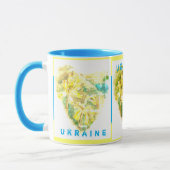 Mug Primula veris Heart Cowslip Ukraine (Gauche)
