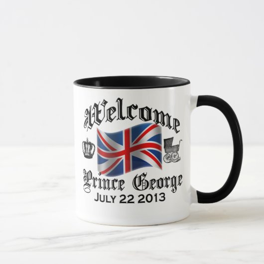 Mug Prince bienvenu George le 22 juillet (Droite)