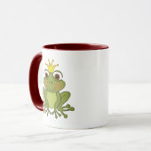 Mug Prince de grenouille de conte de fées avec la (Devant gauche)