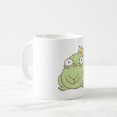 Mug Prince de grenouille mignon (Devant gauche)
