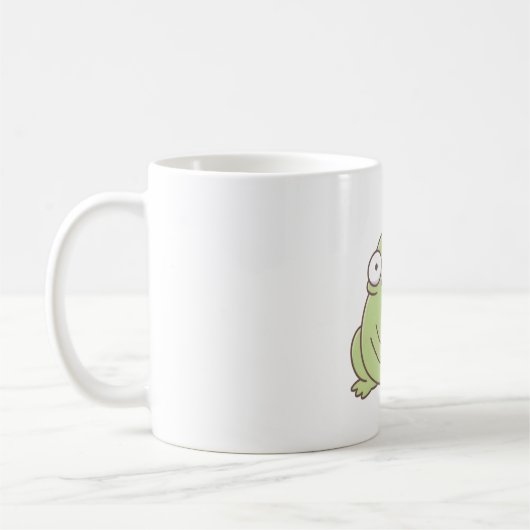 Mug Prince de grenouille mignon (Gauche)