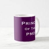 Mug Prince de surnom drôle de chef de projet d'homme (Devant droit)
