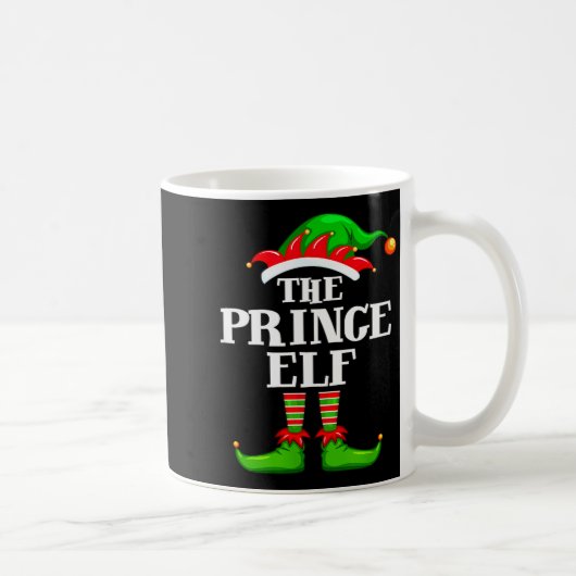 Mug Prince Elf Matching Family Group Christmas Party P (Droite)