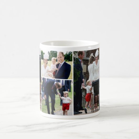Mug Prince George - princesse Charlotte - William Kate (Centre)