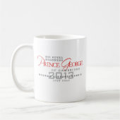 Mug Prince George - William et Kate (Gauche)