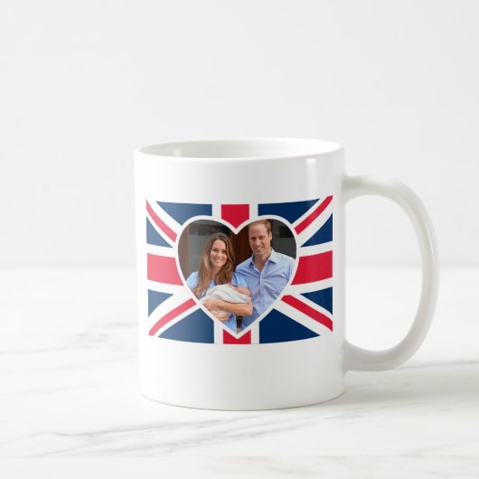 Mug Prince George - William et Kate (Droite)