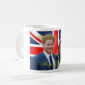 Mug Prince Harry et Meghan Markle Mariage royal (Devant gauche)