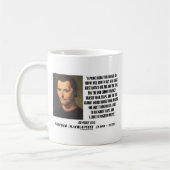 Mug Prince Imitate Fox et la citation de Machiavel de (Gauche)
