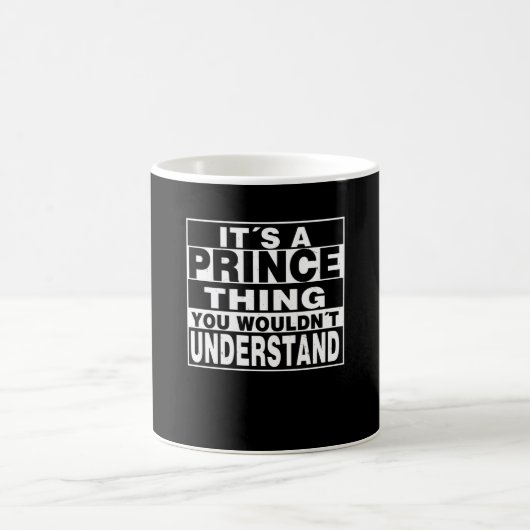 Mug PRINCE Surnom Cadeau personnalisé (Centre)
