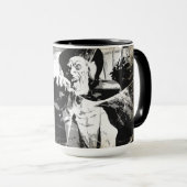 Mug Prince Vampire - Conception Halloween (Devant droit)