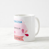 Mug Princesa Daniella te amo (Devant droit)