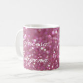 MUG PRINCESS DE TEXTE PERSONNALISÉ (Devant gauche)