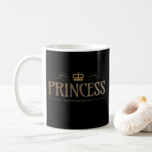 Mug Princess Gold Metal - Grand Médiéval Royal Crown