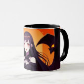 MUG PRINCESS VAMPIRE DES BATS - GOTHIQUE (Devant droit)