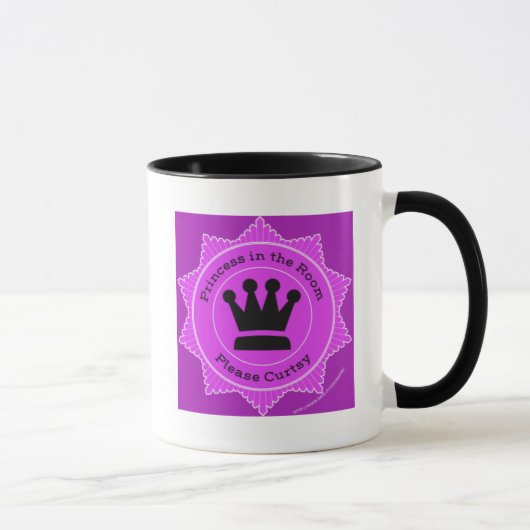 Mug Princesse 2 de révérence (Droite)