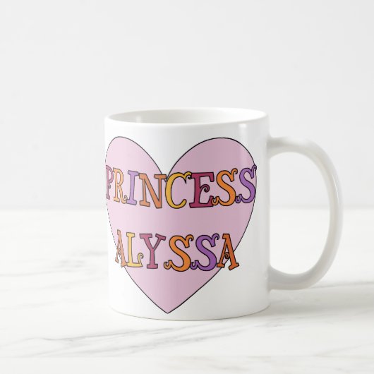 Mug Princesse Alyssa (Droite)