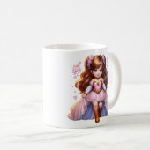 Mug Princesse bonne fille (Devant droit)