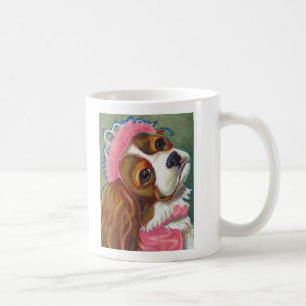 Mug Princesse cavalière ART de chien d'épagneul du R