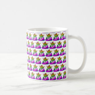 Mug Princesse Crown Rainbow Emoji Poop