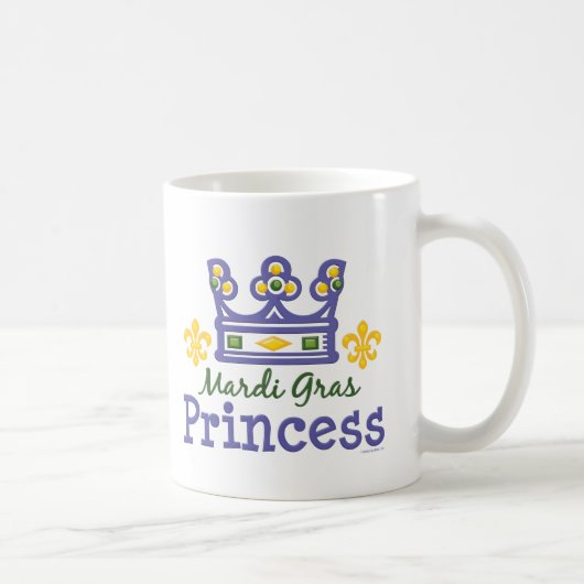 Mug Princesse Cup de mardi gras (Droite)