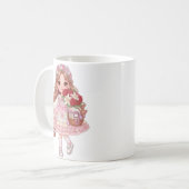 Mug princesse de cœur (Devant gauche)