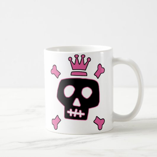 Mug Princesse de crâne (Droite)