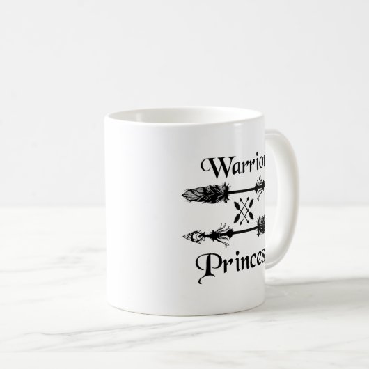 Mug princesse de guerrier (Devant droit)