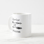 Mug princesse de guerrier (Devant gauche)