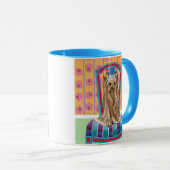 Mug Princesse de la Couronne Yorkie (Devant droit)