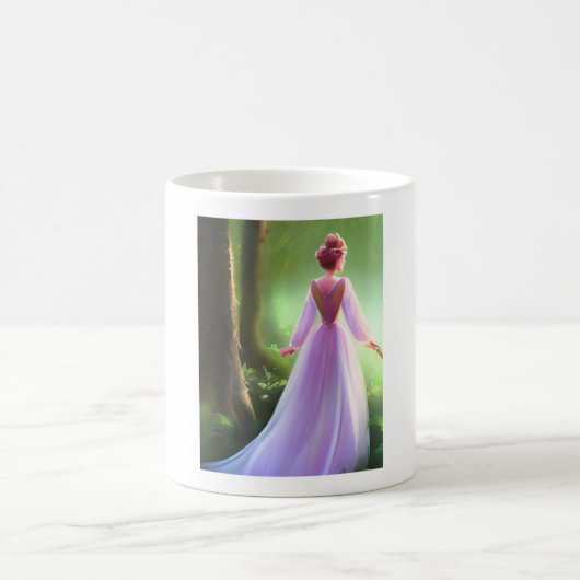 Mug Princesse de la forêt éthérée Esthétique fantaisis (Centre)
