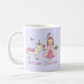 Mug Princesse de licorne (Gauche)