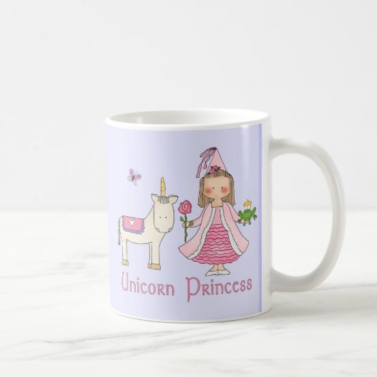 Mug Princesse de licorne (Droite)