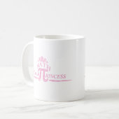Mug Princesse de maths (Devant gauche)
