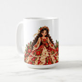 Mug Princesse de Noël ! (Devant gauche)