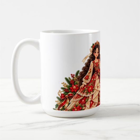 Mug Princesse de Noël ! (Gauche)