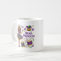 Mug Princesse de Perles - Mardi Gras