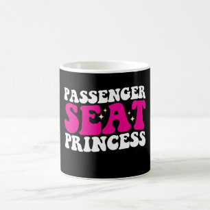 Mug Princesse de siège passager Fille Voiture Groovy R