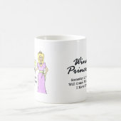 Mug Princesse de vin "un jour mon prince " (Centre)