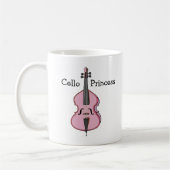 Mug Princesse de violoncelle (Gauche)