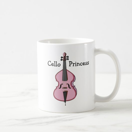 Mug Princesse de violoncelle (Droite)