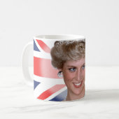 Mug Princesse Diana Union Jack (Devant gauche)
