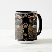 Mug Princesse Donut - Empreintes de Patte de Trous de (Devant droit)