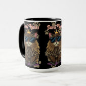 Mug Princesse Donut - Empreintes de Patte de Trous de (Devant gauche)