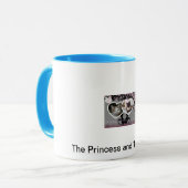 Mug Princesse et pois (Devant gauche)